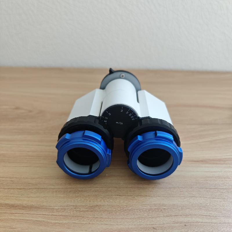 Binoculaire Carl Zeiss (CZAS APOCHROMATIC & SHARPEST Binoviewer)