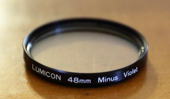 Filtre LUMICON MINUS VIOLET 48 mm