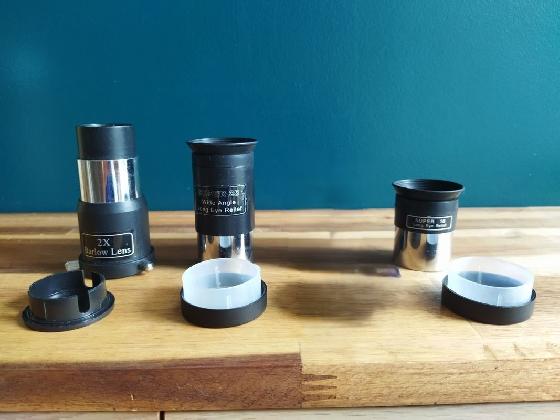 Télescope Skywatcher 130/900 - monture Eq2 motorisée - Valise