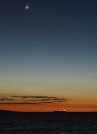 Crépuscule sur la baie de Majunga