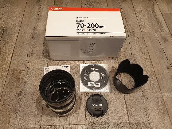 Canon 70-200 L USM F2.8 comme neuf !