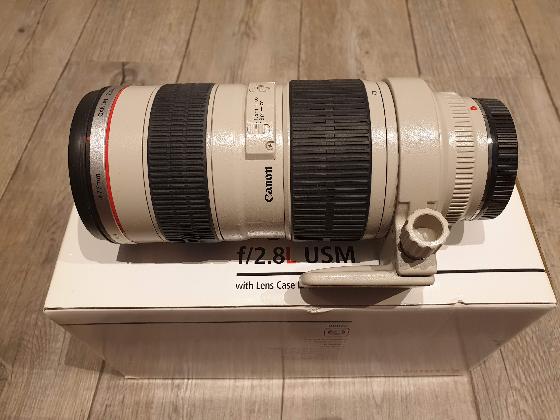Canon 70-200 L USM F2.8 comme neuf !