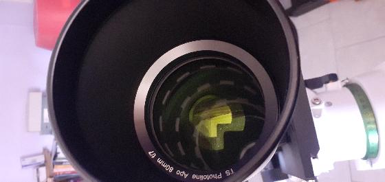 LUNETTE TS-Optics Doublet SD-Apo 80 mm f/7 - FPL-53 / Lanthanum Objective