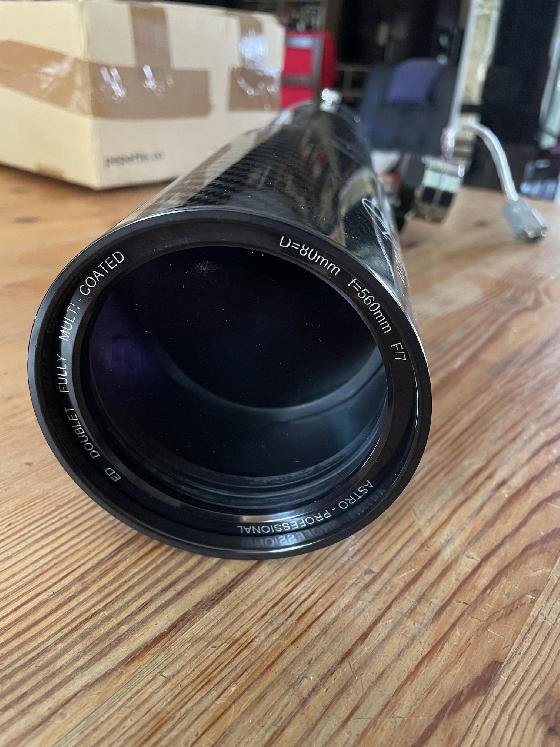 Lunette Astro Professional ED 80 APO Carbone