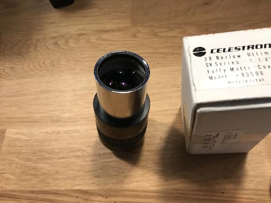 Barlow Celestron X2 Ultima 1-1/4
