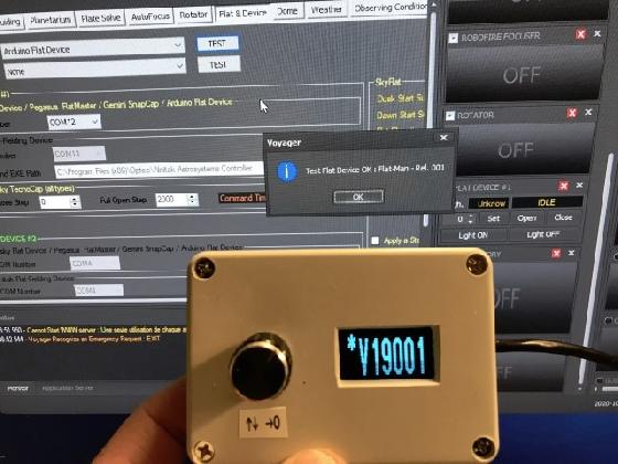 FlatBox A4 Manu/Auto compatible SGP Voyager Nina