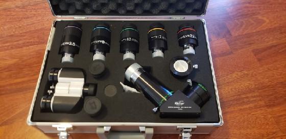 malette oculaires bino etc..