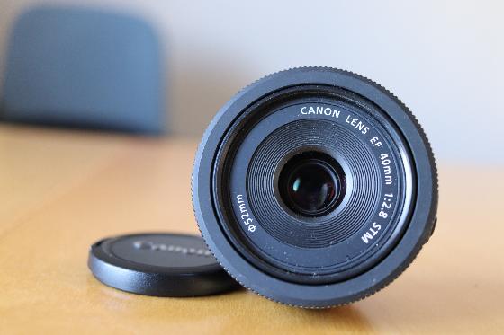 Objectif Canon 40mm F2.8 STM Panecake