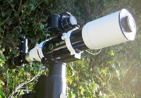 Ensemble photo CP. 80ED, HEQ5, IMX294, ordi...