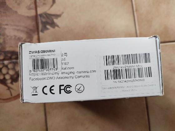 Caméra ZWO ASI290 Mini Mono