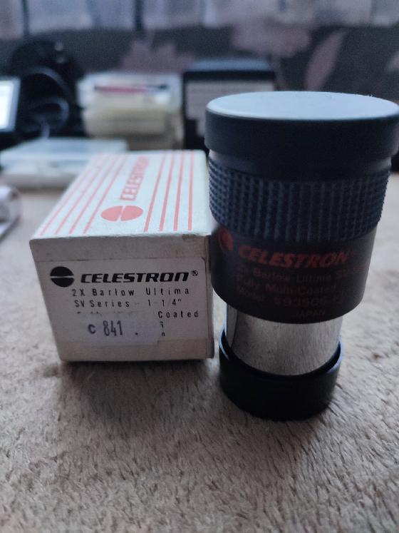 Barlow Celestron x2 made in Japan