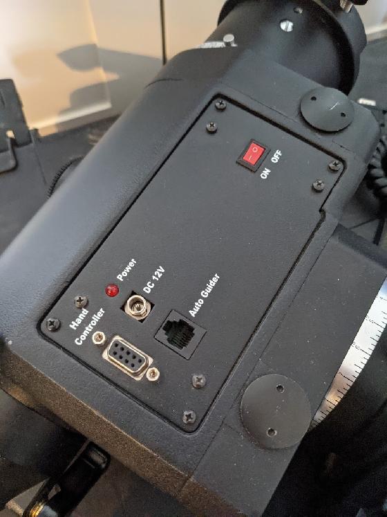 Monture EQ-6 noire + Eqmod