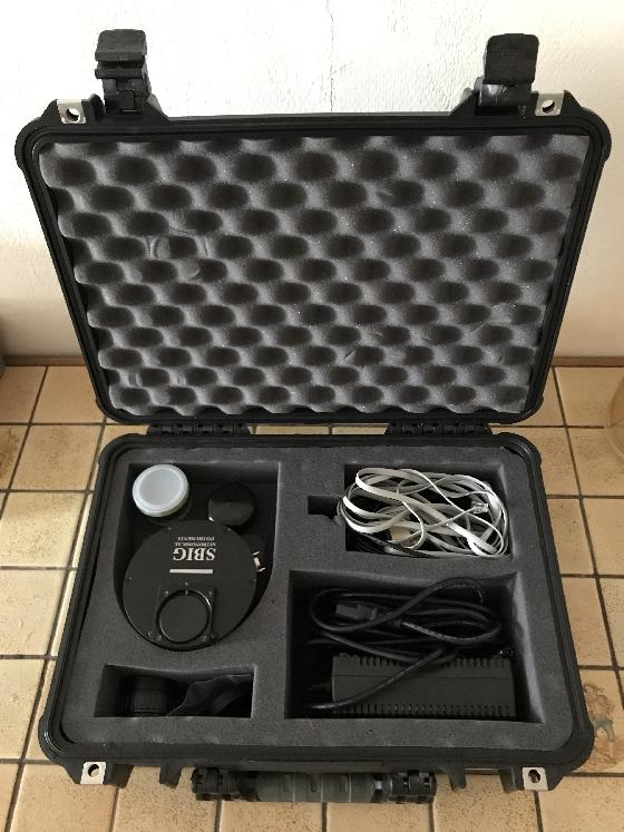 OMC300 + monture Atlas EQ-G + CCD Sbig ST7XME