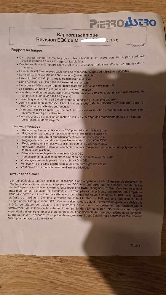 Skywatcher EQ6 PRO goto (2008)