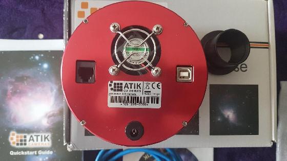 CCD ATIK 314L+ noir et blanc