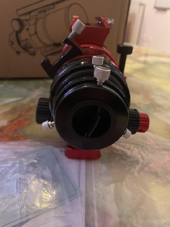 Sharpstar 61edph III avec réducteur.