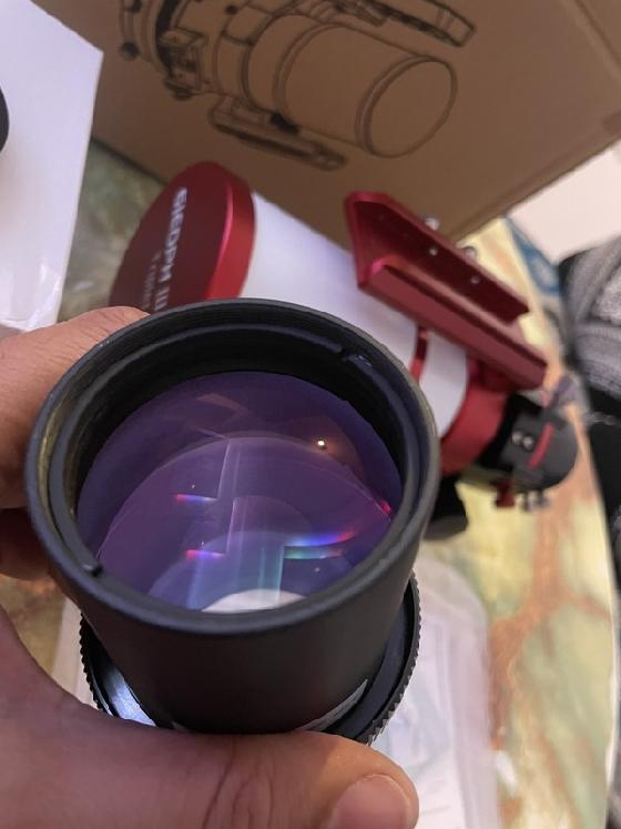 Sharpstar 61edph III avec réducteur.