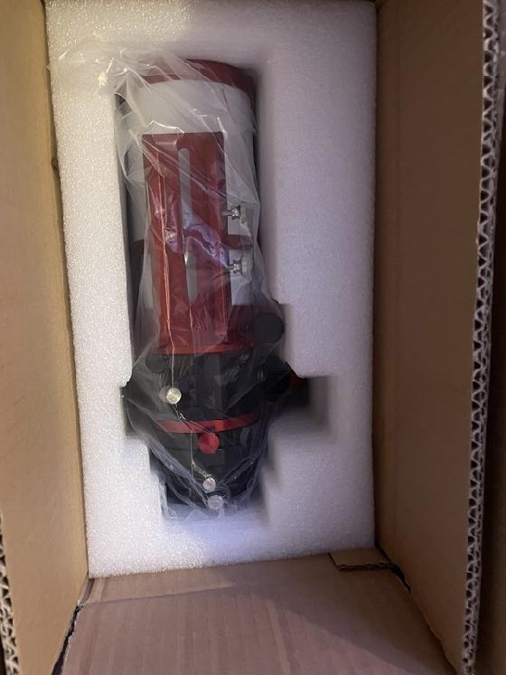 Sharpstar 61edph III avec réducteur.