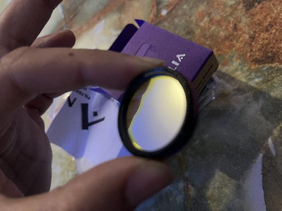 Filtre H Alpha et OIII 4,5nm Edge ANTLIA en 31,75mm