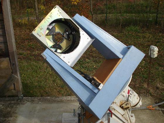Intégration scope 305mm dans sa fourche