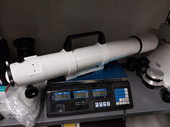 Vixen ED80S WT (F/9), focale 720 (Japan)