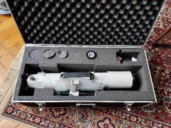 Vixen ED80S WT (F/9), focale 720 (Japan)