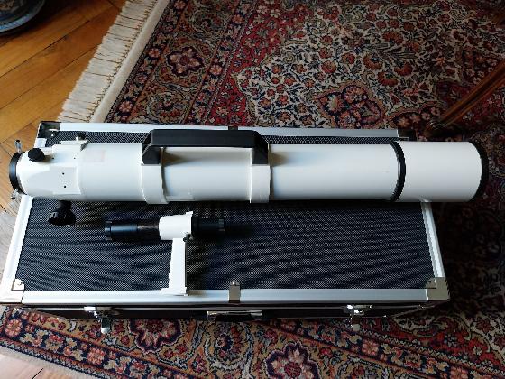 Vixen ED80S WT (F/9), focale 720 (Japan)