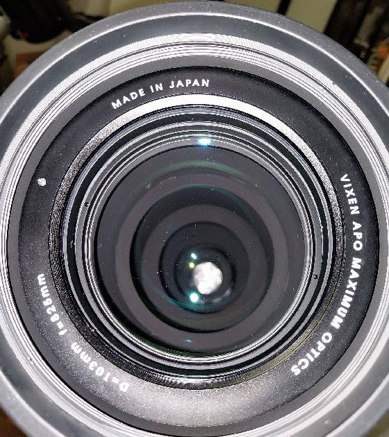 VIXEN AX103S (f/8) quadruplet aplati + réducteur 0,7X