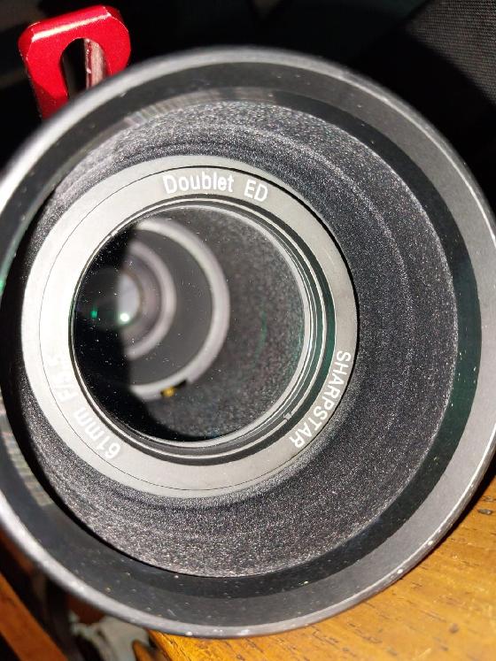 ASKAR Sharpstar 61EDPH + réducteur/aplatisseur 0,75X