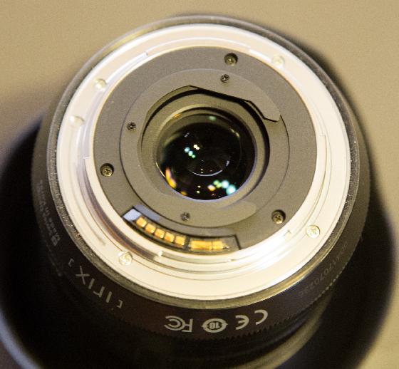 Objectif Irix 15 mm à f/2.4