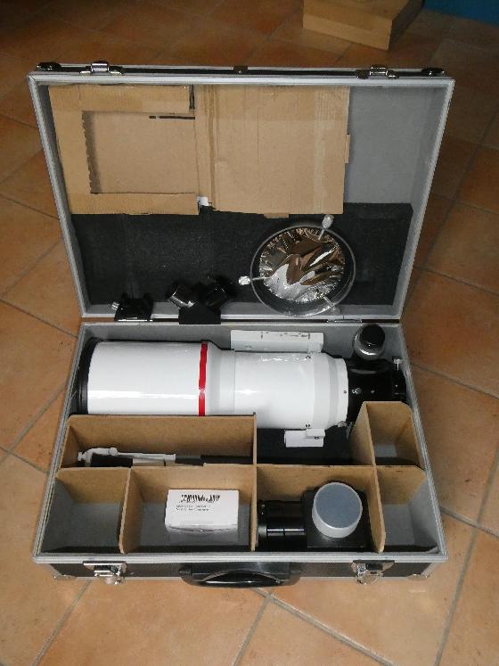 lunette achromatique Bresser 102xs/460 hexafoc FD4,5