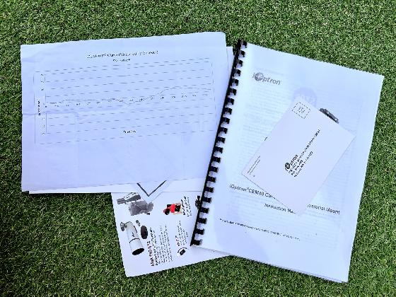 Monture Ioptron CEM40 avec trépied LiteRoc