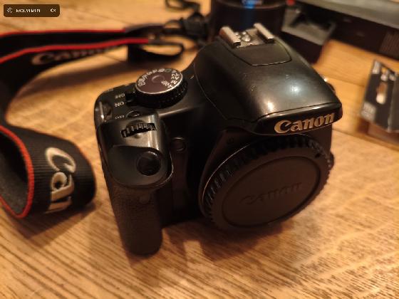 CANON EOS 450 défiltré partiel + EFS 18-55 IS II + Accessoires 