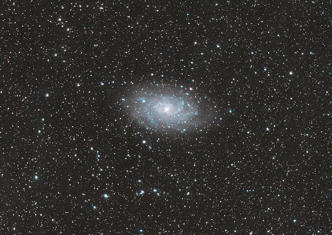 M33 au téléobjectif 200mm