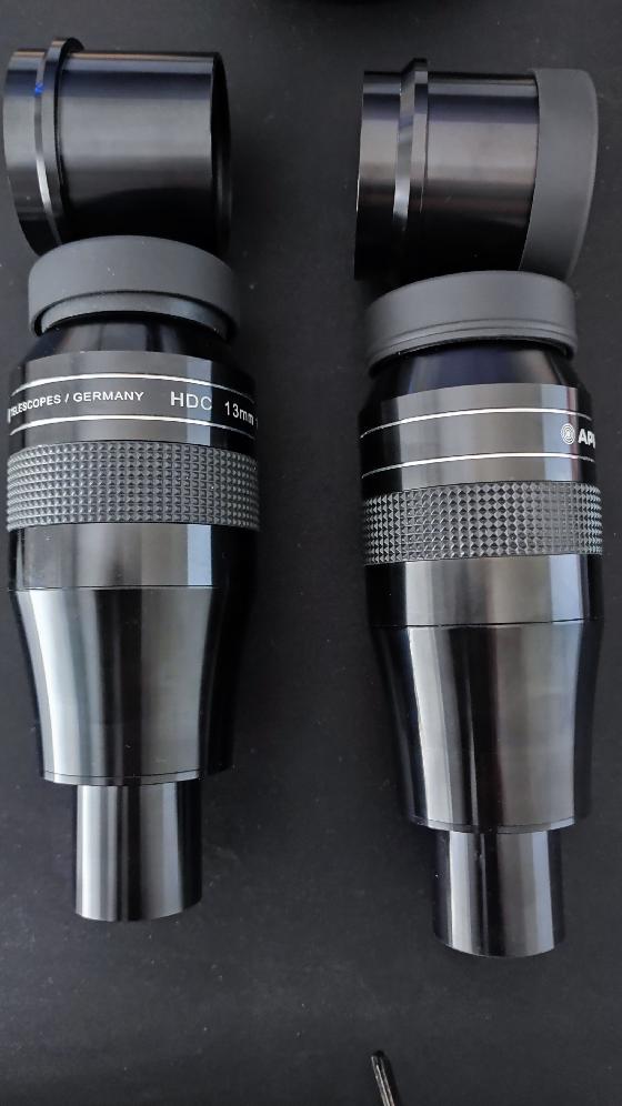 Oculaires APM 100°  le 9 et 13 mm