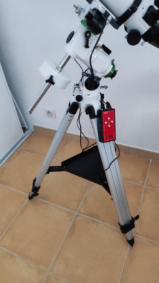 Monture EQ3.3 motorisée 2 axes avec prise ST4 autoguidage