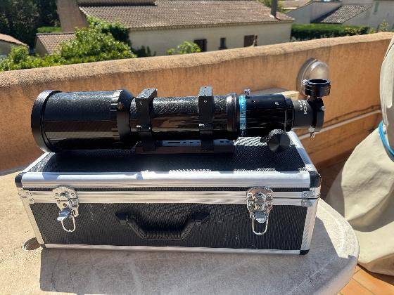 Lunette Astrotech triplet AT80 EDT+DO+ correcteur