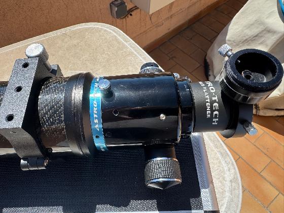 Lunette Astrotech triplet AT80 EDT+DO+ correcteur