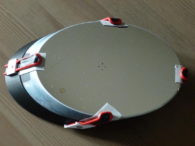 Miroir plan (secondaire) de 122mm