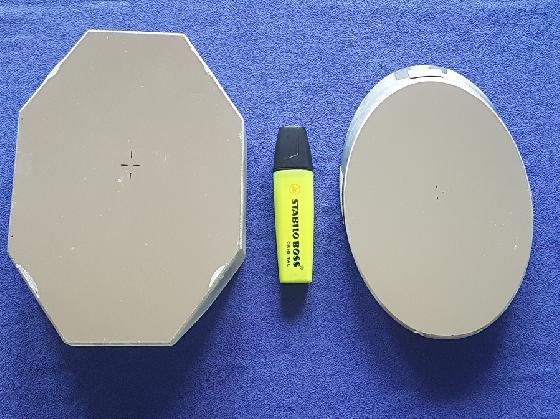 Miroirs plans (secondaire) de 122 et 140mm