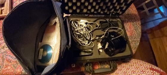 Camera CCD et matériels divers