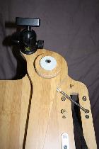 Axe polaire de la planchette &eacute;quatoriale