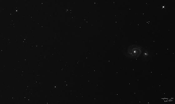 M51 N&B