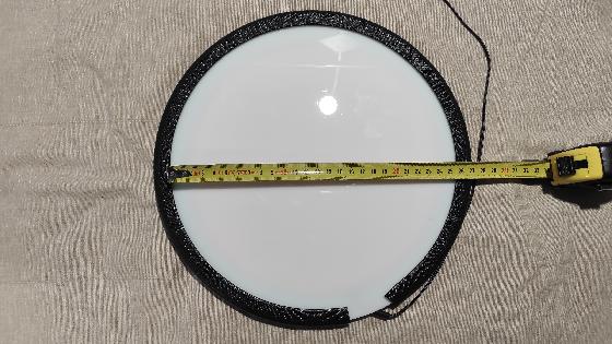 Ecran générateur de Flat 220mm utile 12V