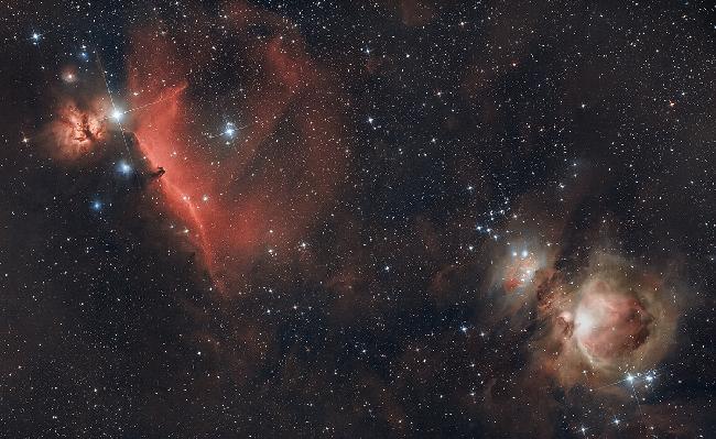 M42 et Ic434