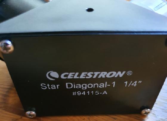 Oculaire Celestron + renvoie coudé