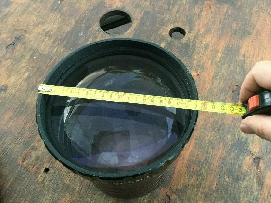 triplet D=170mm F=600mm Leitz Wetzlar