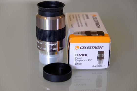 Oculaires TMB 3.2 mm et CELESTRON OMNI plossl 32 mm