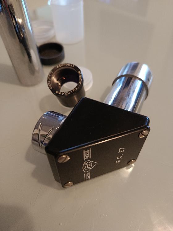 CLAVE  : Renvoi Coudé avec barlow Achro Neg 113.mm