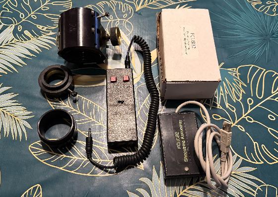 Porte oculaire motorisé JMI NGF-CM avec contrôleur USB pour SC